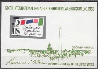 US MNH #797 & 1311 Souvenir Sheets