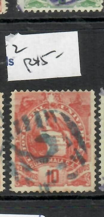 GUATEMALA  (P2012B)  10C  SC #2    CANCEL  VFU 