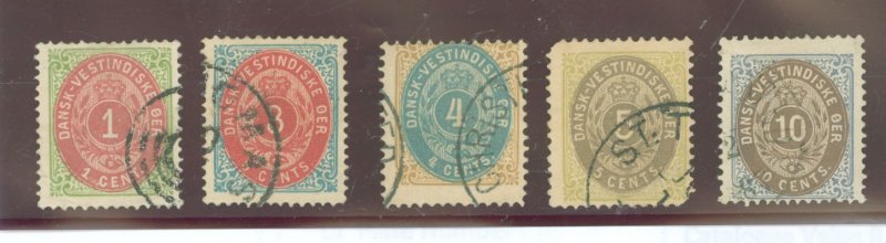 Danish West Indies (& U.S. Virgin Islands) #5-8/10