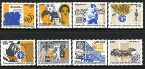 Monaco # 1955-62, Mint Never Hinge.