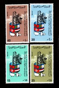 Libya 372-375 Mint NH MNH!