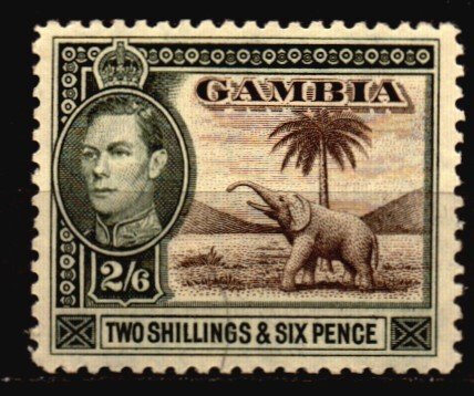 Gambia  Unused Hinged Scott 140