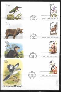 United States, 2286-2335, Wildlife Artcraft First Day Cover FDC