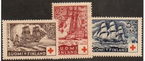 Finland B24-B26 Set Mint never hinged