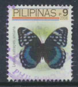 Philippines Sc# 3032  - Used  Butterflies inscribed 2006  see details & scan