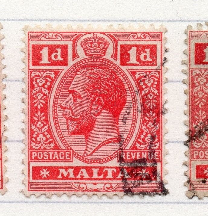 Malta 1914 Early Issue Fine Used 1d. 205728