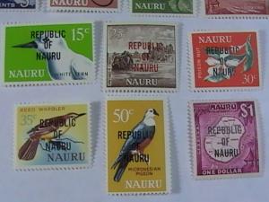 NAURU # 72-85-MINT/NEVER HINGED-COMPLETE SET----QEII----1968