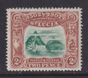 St. Lucia, Scott 49 (SG 63), MHR
