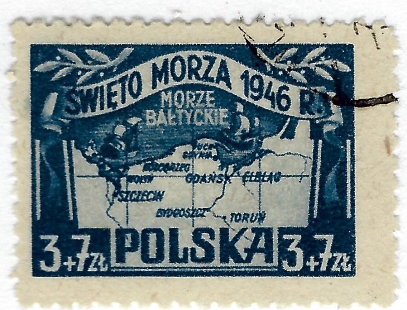 Poland SC B47 Used F-VF SCV$13.00...Popular Country!