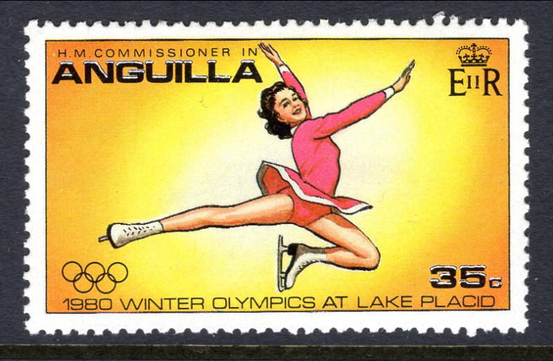 Anguilla 377 Olympics Figure Skating MNH VF