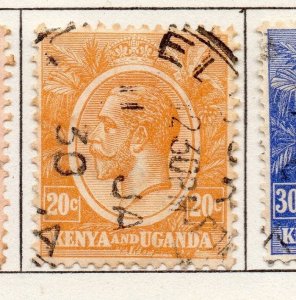 Kenya Uganda 1922 Early Issue Fine Used 20c. 270265