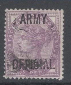 Great Britain, Scott O55 used