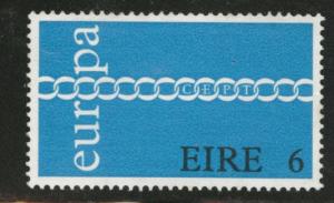 Ireland Scott 306 MNH** Europa 1971 key stamp CV$4