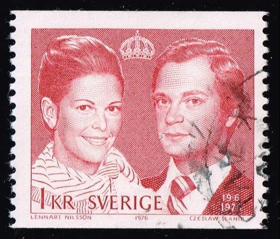 Sweden #1163 Royal Wedding; Used (0.25)