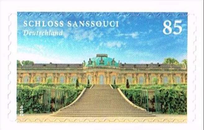 Germany 2016,Sc#2903 MNH, Sanssouci s./a.