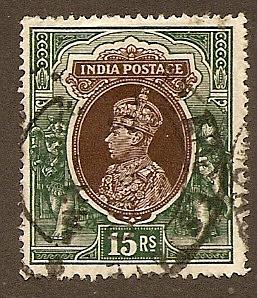 India  Scott #166 Used Scott CV $90.00