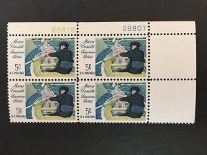 Scott # 1322 Mary Cassatt, MNH Plate Block of 4