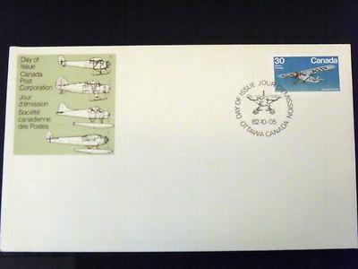 1198   Canada FDC  # 969, 971, 972   Bush Aircraft: Fairc...