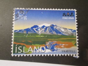 Iceland #959 used  2019 SCV = $1.50