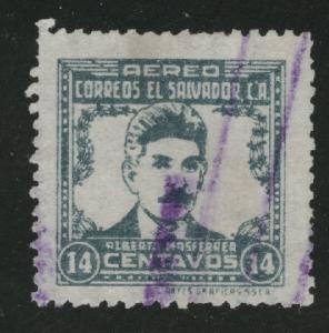 El Salvador Scott C103 Used airmail stamp