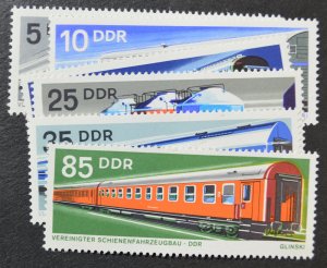 DDR Sc # 1462-1467, VF MNH