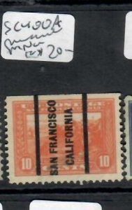 USA 10C PAN PACIFIC  PRECANCEL    SC 408A  MNG   P0714H