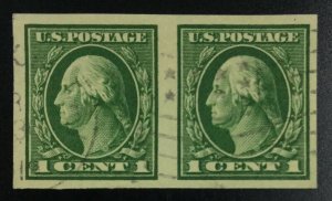 MOMEN: US STAMPS #481 PAIR USED LOT #51613