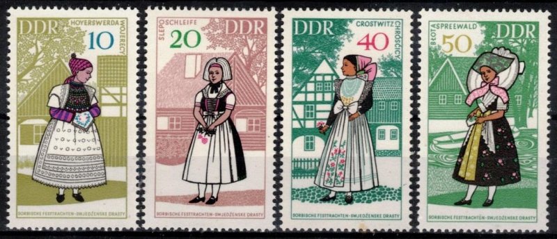 Germany DDR - Scott 992-995 MNH