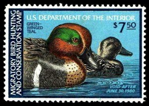RW46 Mint Federal Duck Stamp of 1979 - OGNH - VF - CV$12.50 (ESP#0768)