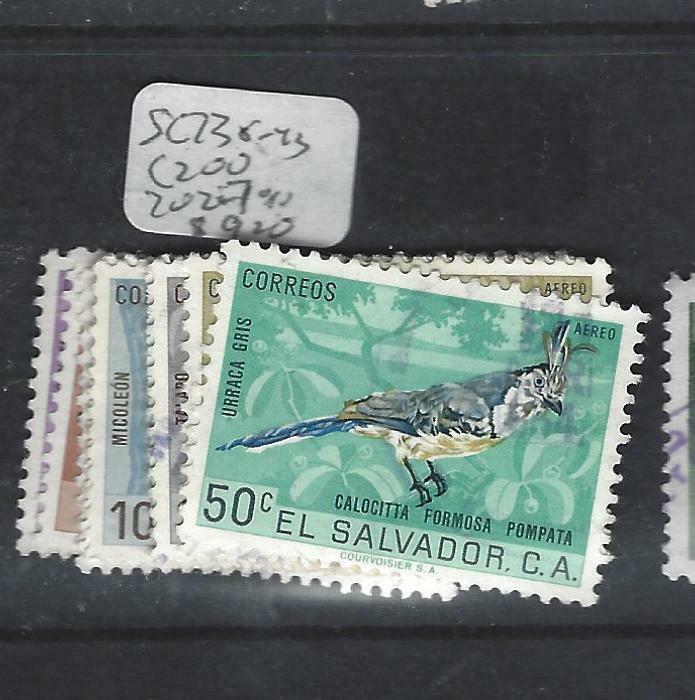 SALVADOR   (PP0204B)  BIRDS    SC 738-43, C200, 202-7         VFU