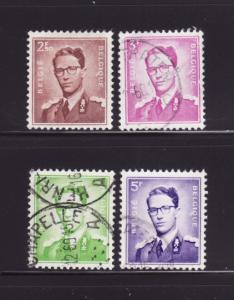 Belgium 454-456, 459 U King Baudouin