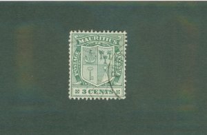 MAURITIUS 139 USED CV $3.25 BIN $0.50