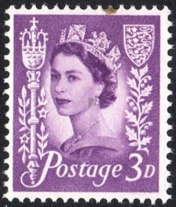 Jersey #2 3d Queen Elizabeth II: Regional Definitive (1958) MNH*