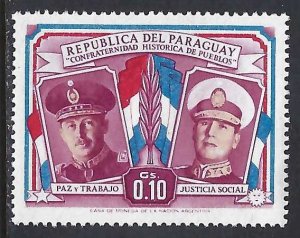 Paraguay 487 MNH Z9600