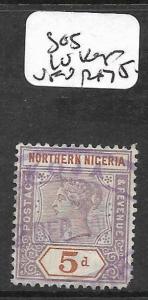 NORTHERN NIGERIA (P1309B) QV 5D SG 5 LOKOJA OVAL CANCEL  VFU