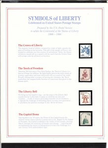 1986 Americana issues art prints 8.5 X 11 poster pages with mint stamps