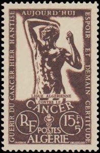 Algeria #B84, Complete Set, 1956, Medical, Never Hinged