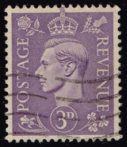 Great Britain #263 King George VI; Used