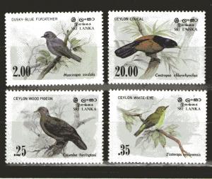 Sri Lanka 691-694 MNH