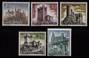 Spain 1968 Spanish Castles, 3rd series, Set [Mint]