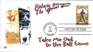 #4341 Take Me Out to the Ballgame QCR FDC