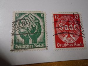Germany  #  444-45  used