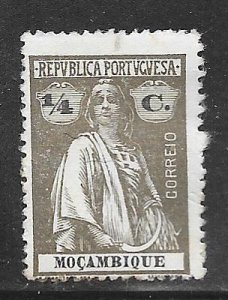 Mozambique 149: 1/4c Ceres, unused, NG, AVG