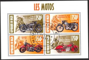 Niger 2013 Motorcycles Sheet Used / CTO