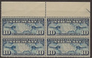 US Scott# C7 1926 10c bl  US Relief Map & 2 Mail Planes  Mint Never Hinged - ...