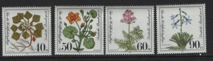 GERMANY B589-B592  MNH  SET