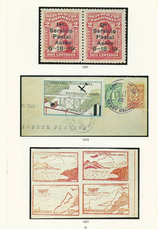 Rare Colombian Airmails & U.S.A., Robson Lowe Int., Sale 4362, Feb. 16, 1979