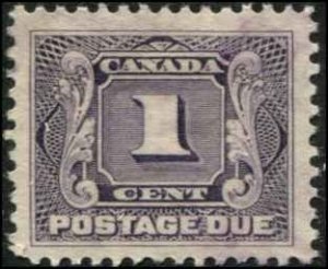 Canada SC# J1 Postage Due 1c Used very light cancel