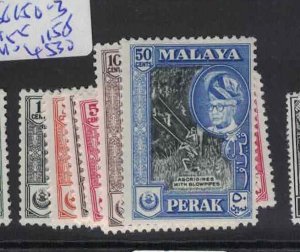 Malaya Perak SG 150-3, 155, 158 MOG (4gzh) 