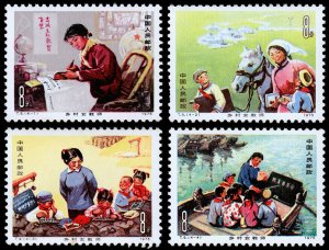China, Peoples Republic of - Scott 1218-1221 (1975) Mint NH VF Complete Set C